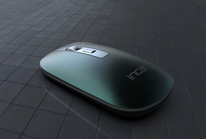 Inca IWM-531RY Wireless Mouse grün, USB/Bluetooth