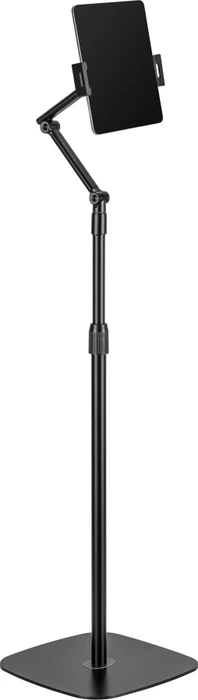 InLine Tablet Bodenständer Halterung mit Bodenplatte, Tablet-Stand 4.7-12.9"