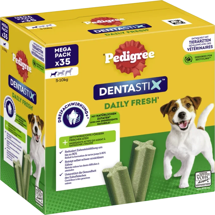 Pedigree Dentastix, Daily Fresh kleine Hunde, 35 Stück