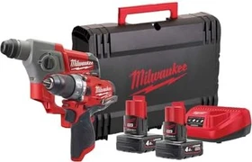 Milwaukee M12 FPP2B-402X Fuel Akku-Maschinenset inkl. Koffer + 2 Akkus 4.0Ah