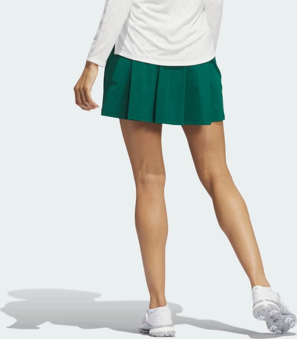 adidas Women's Ultimate365 Tour Pleated Rock collegiate green (Damen)
