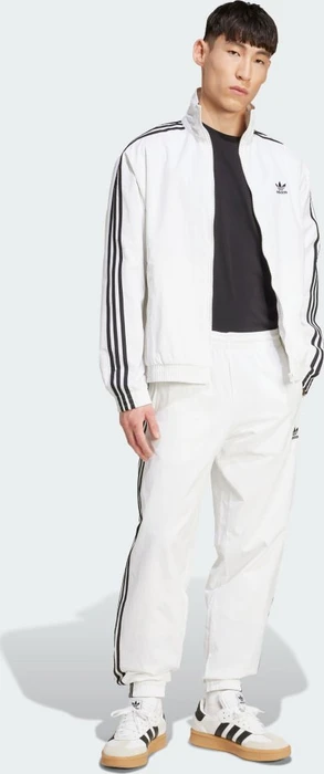 adidas Adicolor Woven Firebird Trainingshose lang weiß/schwarz (Herren)