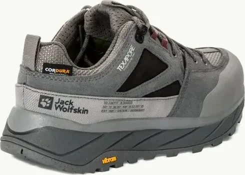 Jack Wolfskin Terraquest Texapore Low smokey grey (Damen)