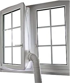 Sonnenkönig Fensterkit Fensterabdichtung für mobile Klimageräte, 4m