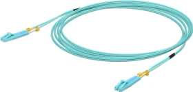 Ubiquiti UniFi ODN 10G LWL Duplex Kabel, OM3, 2x SC Stecker/2x SC Stecker, 0.5m, türkis