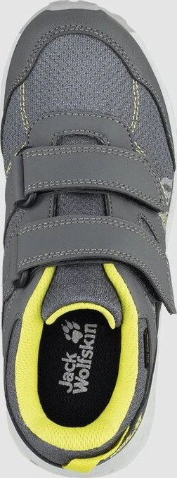 Jack Wolfskin Woodland Texapore Low VC grey/light green (Junior)
