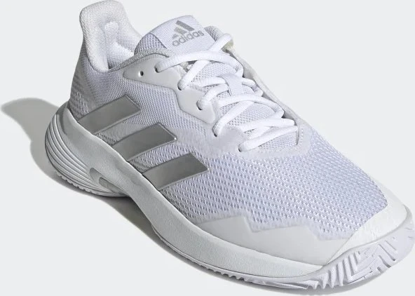 adidas Courtjam Control cloud white/silver metallic (Damen)