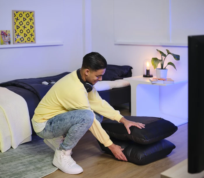 Trust Gaming GXT 718 Rayzee Gaming-Floor-Stuhl, schwarz
