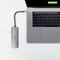 Axagon USB-Hub, Dual-Slot-Cardreader, 2x USB-A 3.0, USB-C 3.0 [Stecker] Vorschaubild
