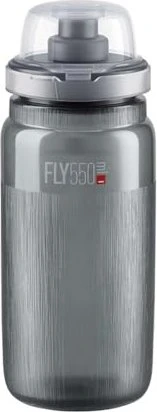 Elite Fly Tex MTB Trinkflasche 550ml grau