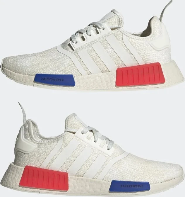 adidas NMD_R1 white tint/glory red/semi lucid blue (Herren)