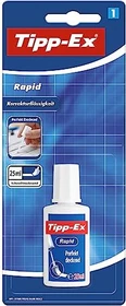 BIC Tipp-Ex Rapid Fässchen mit Schwamm, 25ml, Blister