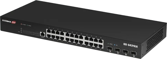 Edimax Pro GS-50 Rackmount Gigabit Smart Switch, 24x RJ-45, 4x SFP+