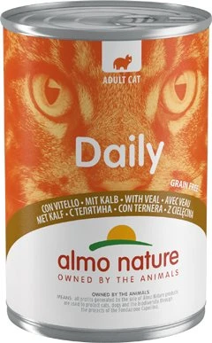 almo nature Daily Cats 400, mit Kalb, 400g