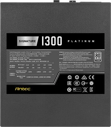 Antec Signature Platinum 1300W, ATX