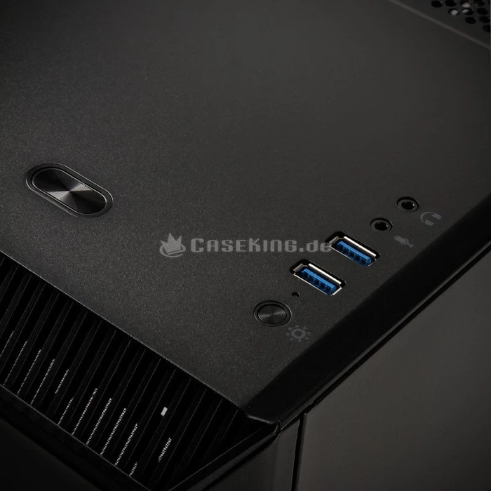 Phanteks Eclipse P300 schwarz, Glasfenster, schallgedämmt