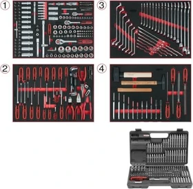 KS Tools Handwerkzeugset inkl. Koffer, 515-tlg.