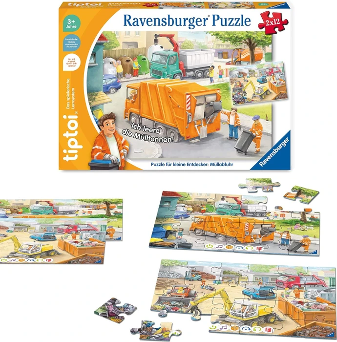 Ravensburger tiptoi Puzzle: Puzzle für kleine Entdecker: Zoo