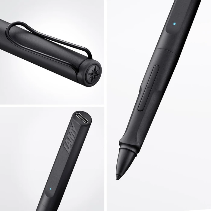 Lamy safari note+ all-black für Apple iPad, schwarz