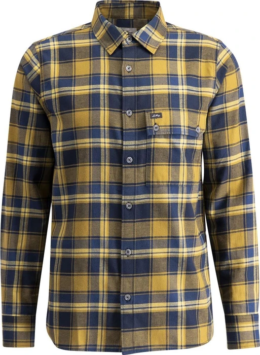 Lundhags Järpen Plaid Flannel Hemd langarm olive