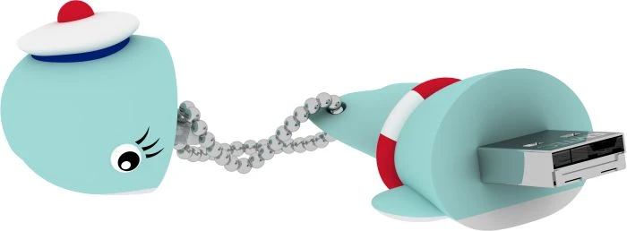 Emtec M337 The Marine Range Sailor Whale 16GB, USB-A, USB 2.0