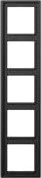 Jung Serie LS 990 Rahmen 5-fach, dark
