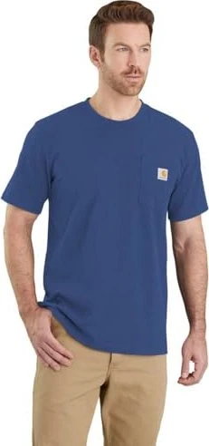 Carhartt K87 Pocket T-Shirt kurzarm deep ocean (Herren)