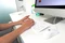 Man & Machine Its Cool Flat Wireless Keyboard, weiß, USB, DE Vorschaubild