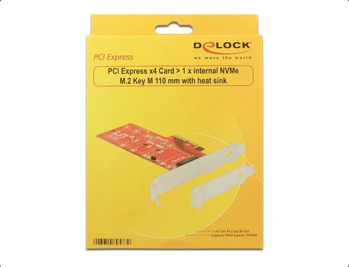 DeLOCK PCIe -> M.2 PCIe