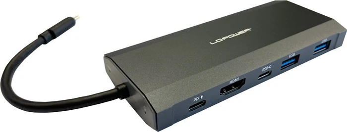 LC-Power LC-HUB-C-MULTI-7-M2, USB-C 3.1