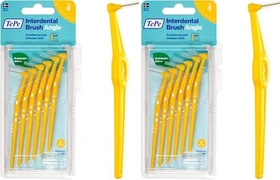 TePe Angle Interdentalbürste gelb, 6 Stück