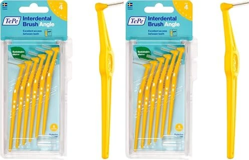 TePe Angle Interdentalbürste gelb, 6 Stück