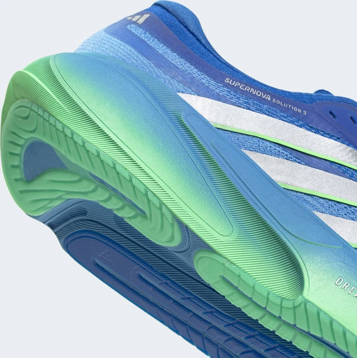 adidas Supernova Solution 3 lucky blue/silver metallic/lime burst (Herren)