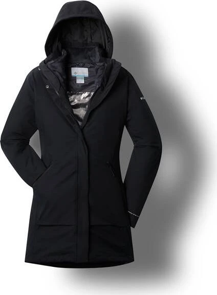 Columbia Pulaski Interchange 3-in-1 Funktionsjacke schwarz (Damen)