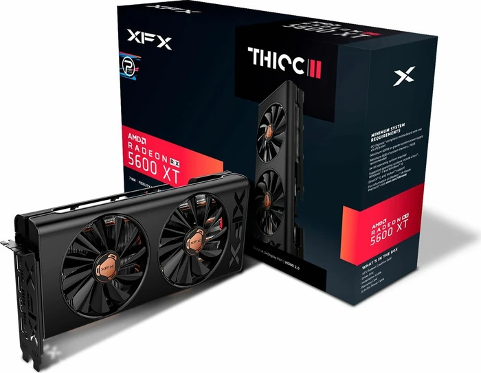 XFX Radeon RX 5600 XT Thicc II Pro 14Gbps, 6GB GDDR6, HDMI, 3x DP
