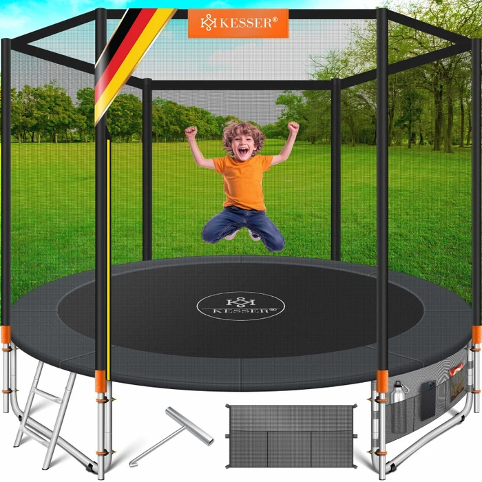 Kesser Outdoor 244cm Trampolin orange