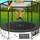 Kesser Outdoor 244cm Trampolin orange