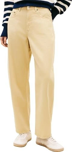 Tommy Hilfiger Barrel Leg mit mittelhohem Bund Jeans harvest wheat (Damen)