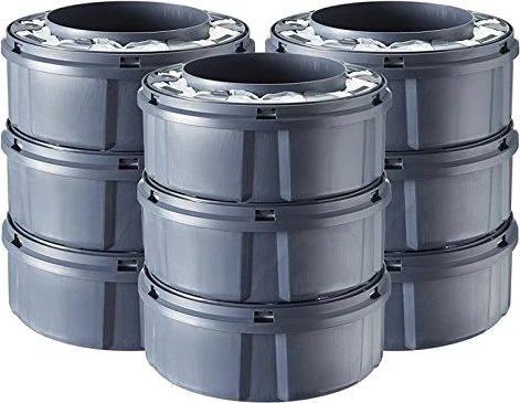 Tommee Tippee Sangenic Universal Nachfüllkassette für Windeltwister, 9 Stück