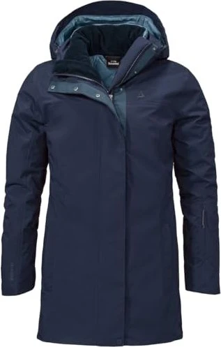 Schöffel Barth 3in1 Funktionsmantel navy blazer (Damen)