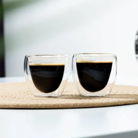 Haushalt International Espressoglas, 2 Stück