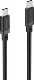 Hama Ladekabel USB-C/USB-C 60W 3m schwarz
