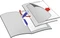 Durable Swingclip Klemmmappe, A4, blau/transparent Vorschaubild