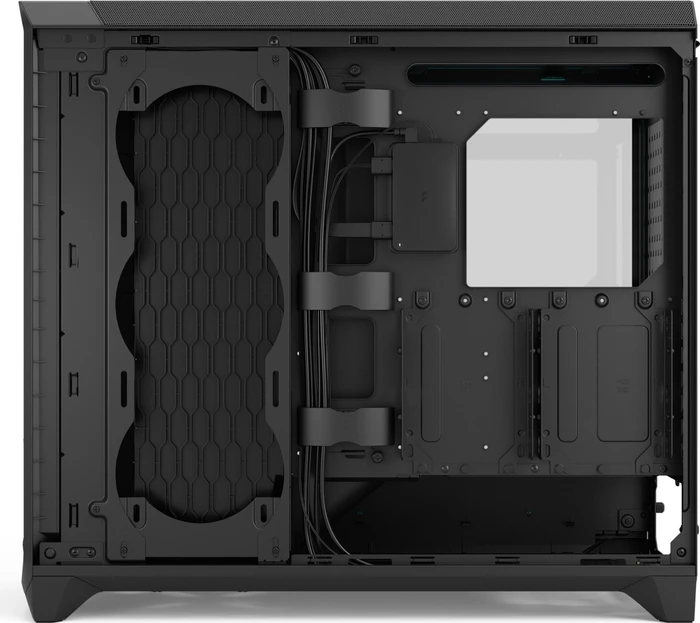 Fractal Design Meshify 3 XL Ambience Pro RGB Black TG Light Tint, schwarz, Glasfenster