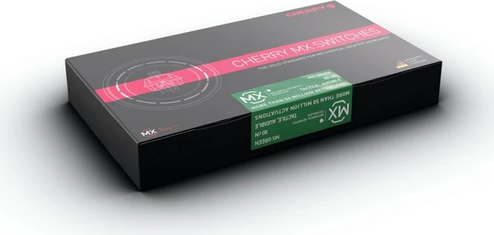 Cherry MX RGB GREEN Switch Kit, MX RGB GREEN 50Mio Switch Set, MX1A, 23er-Pack