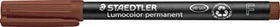 Staedtler Lumocolor 318 permanent braun, 10er-Pack