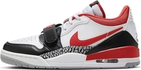 Nike Air Jordan Legacy 312 Low white/black/wolf grey/fire red (Herren)