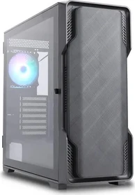 Nanoxia DS-9G ARGB Airflow Black, schwarz, Glasfenster (DS-9G)