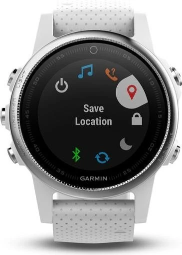 Garmin Fenix 5S silber/weiß