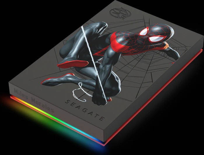 Seagate FireCuda Gaming HDD - Miles Morales Special Edition, 2TB, +Rescue, USB 3.0 Micro-B